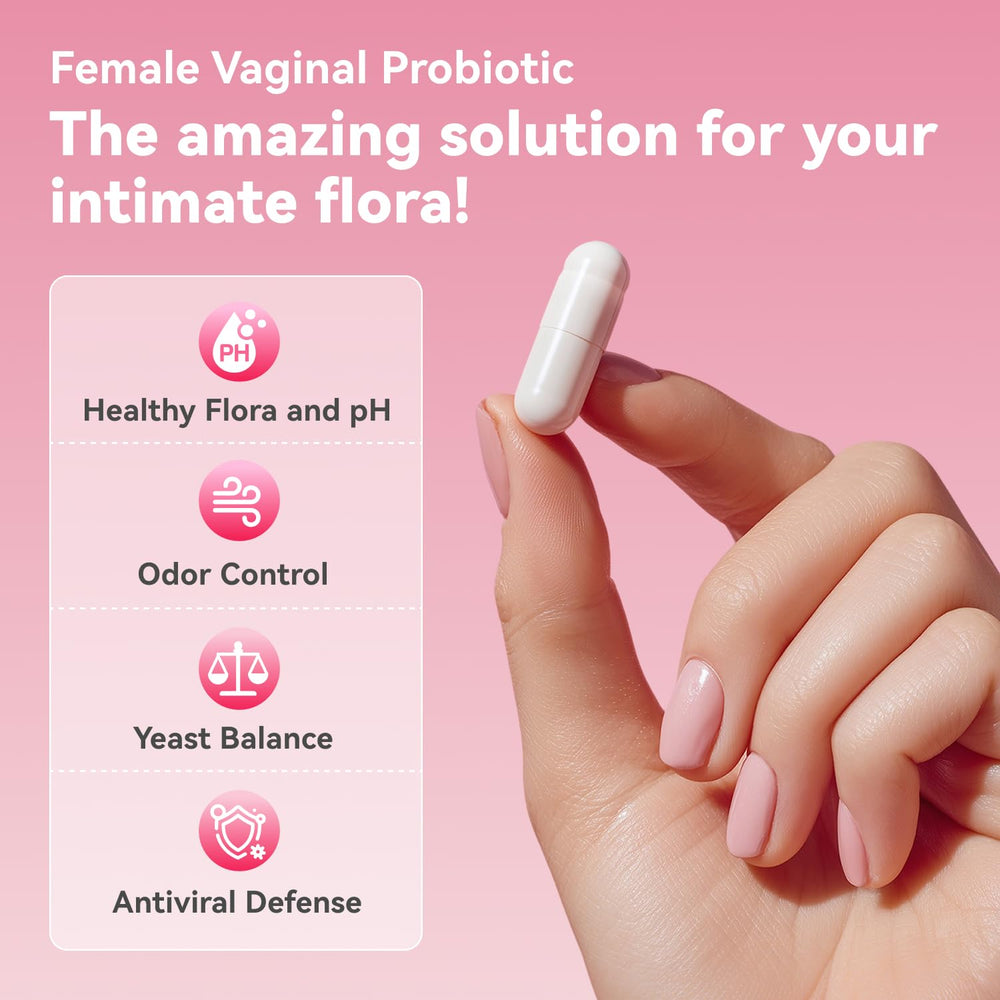 Back label showing 10B CFU and ingredients