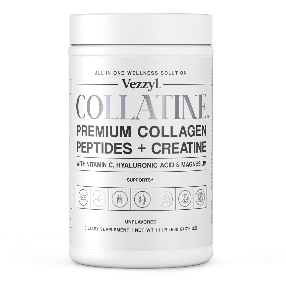 Vezzyl Collatine bottle label