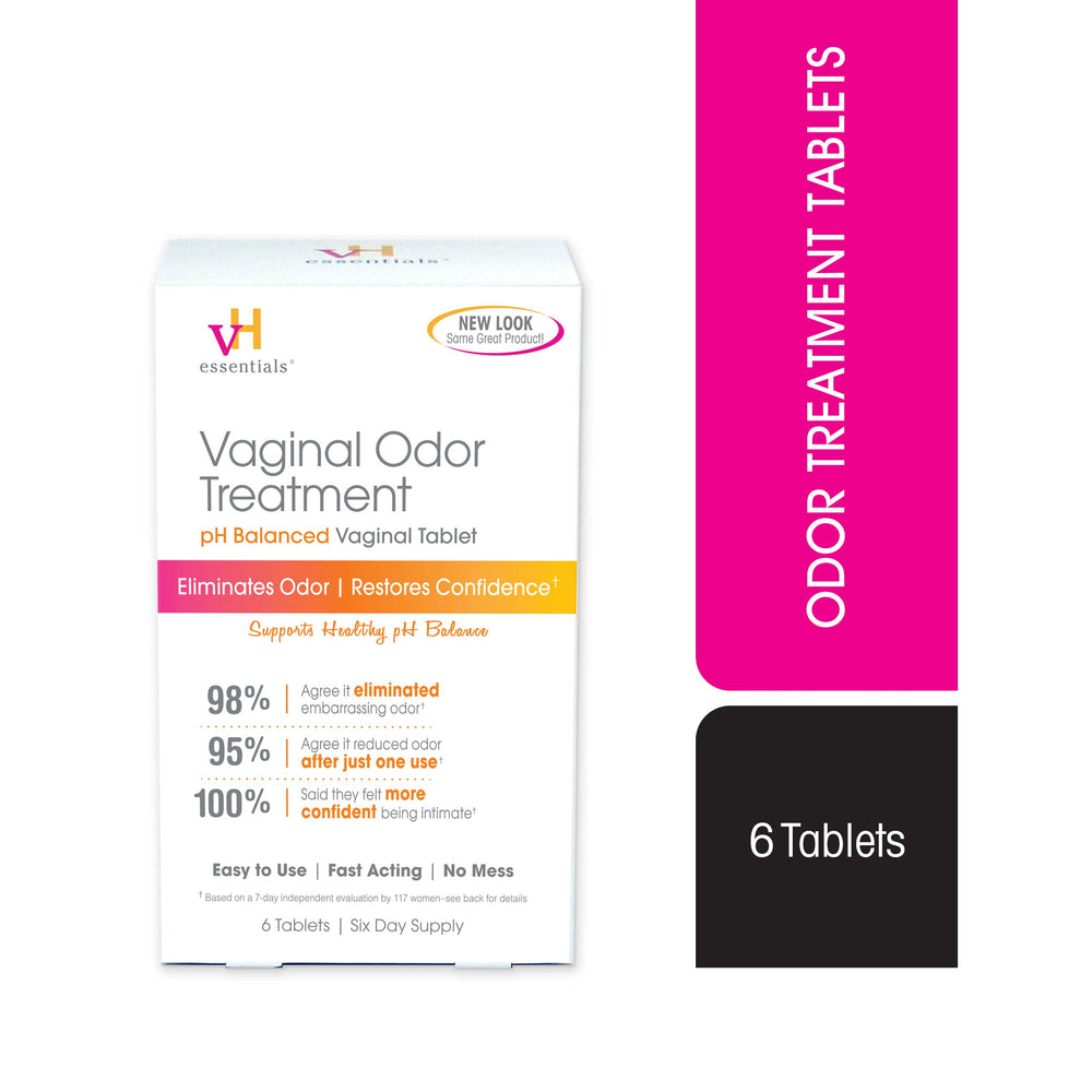 vH essentials ascorbic acid formulation highlights vitamin support for pH-friendly care.