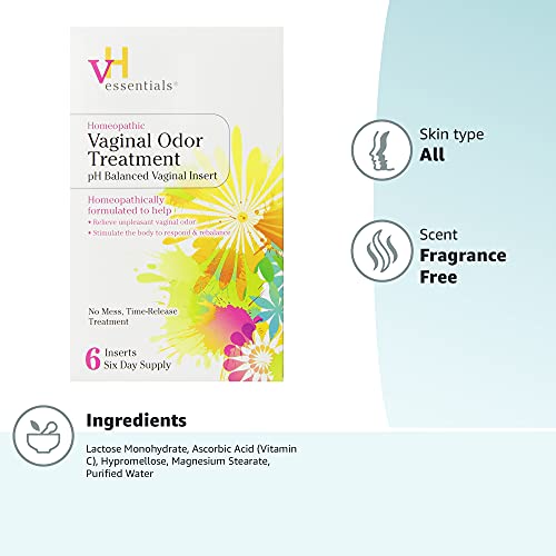 vH essentials box and label close-up highlighting six-tablet supply.