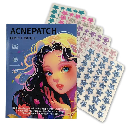 VibeSeal 240pcs pimple patches pack in varied sizes for different blemishes