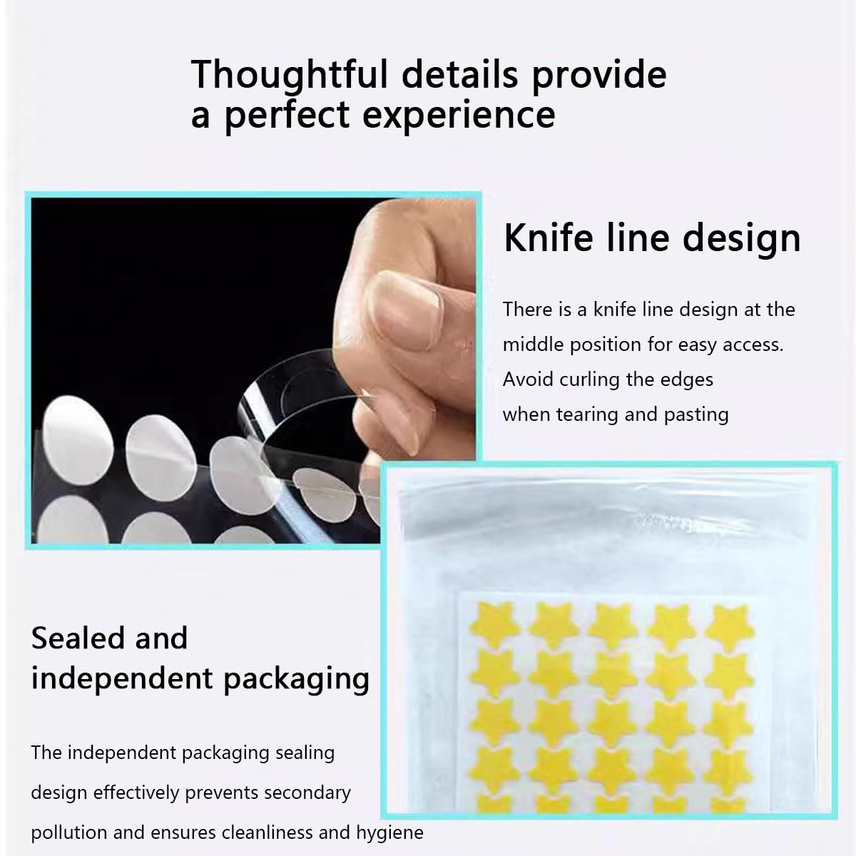 VibeSeal individual packaging keeps patches clean and travel-ready