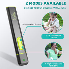 Vibis bite relief aluminum body emphasizes durability during outdoor use