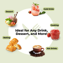 Viccoky Organic Stevia Powder in use for baking and cooking