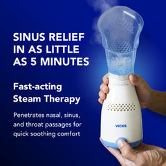 Vicks Sinus Inhaler adjustable steam intensity control