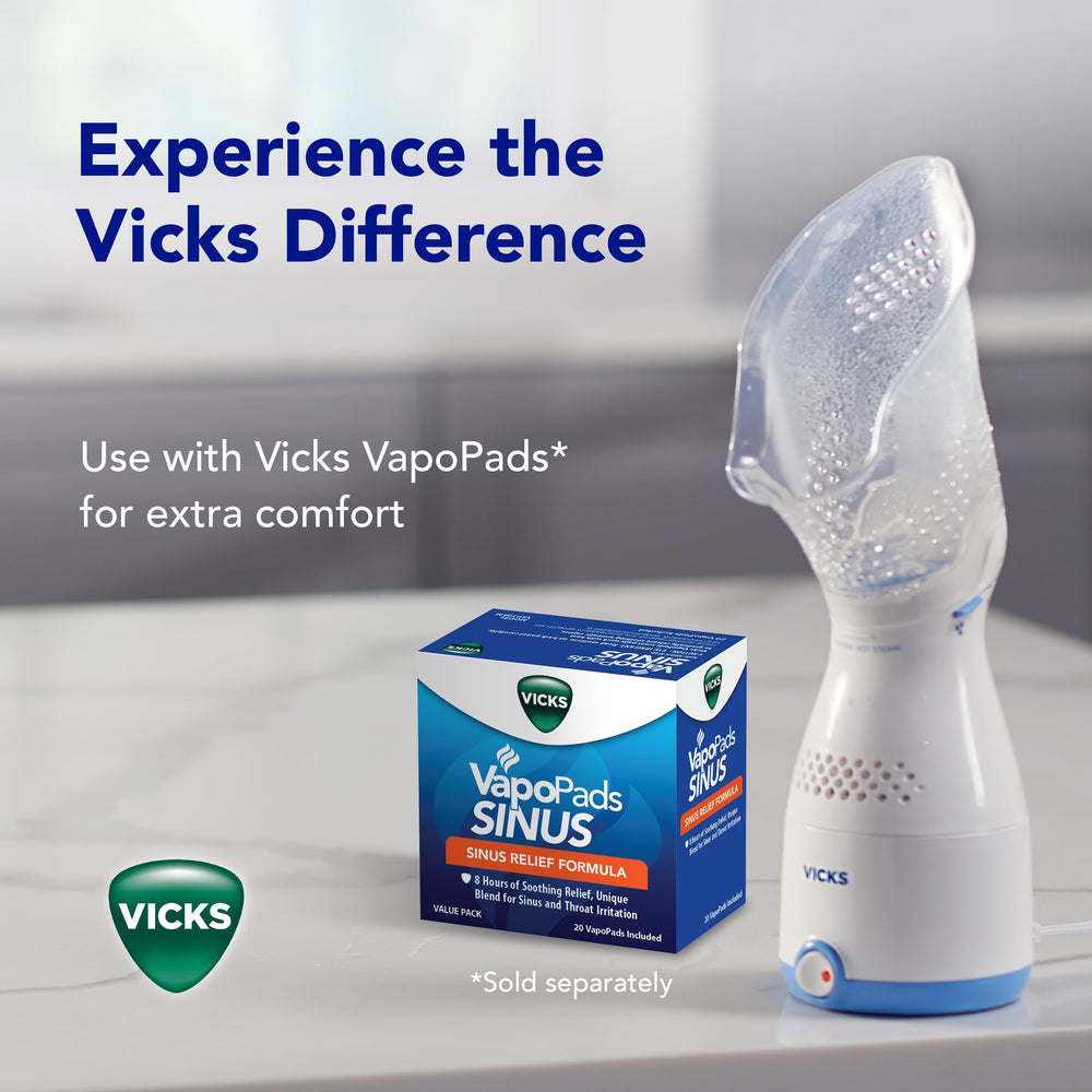 Vicks Sinus Inhaler portable design ideal for travel