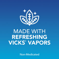 Vicks VapoInhaler uses menthol and camphor in a fragrance blend for soothing vapors.