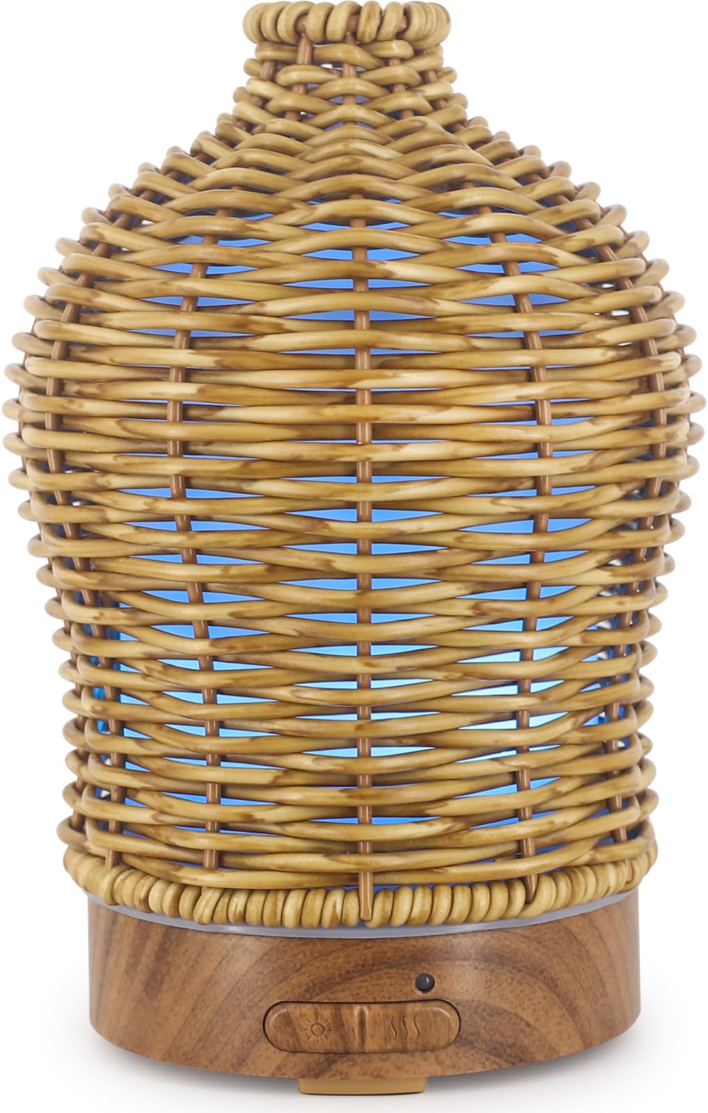 Victoria Aroma 150ml rattan diffuser in brown with wicker design