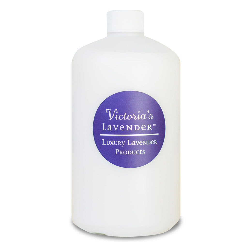 Victoria's Lavender Pillow Mist & Linen Spray bottle, 32 oz, Made in USA, cruelty-free.