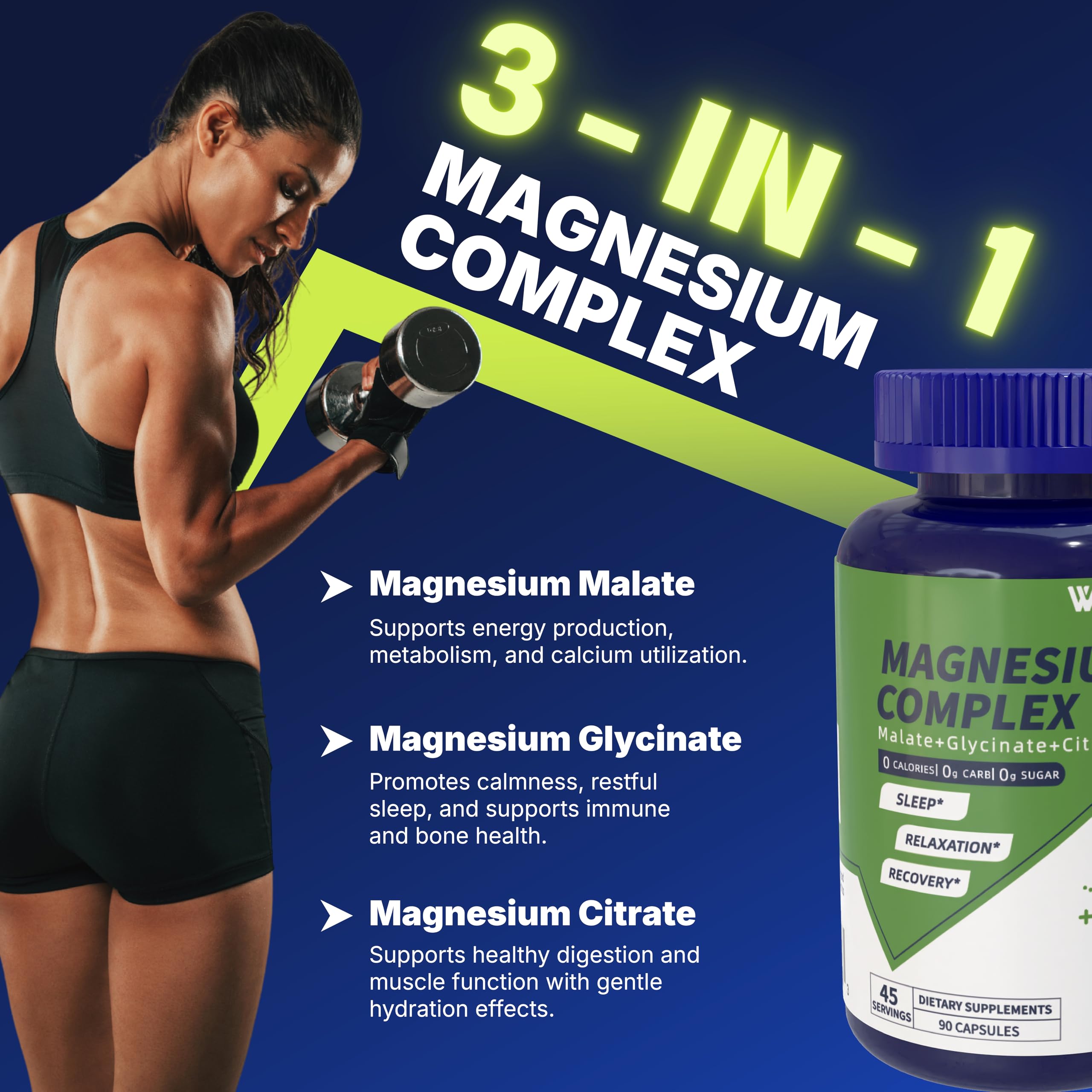 Vicwell Triple Magnesium Complex capsules