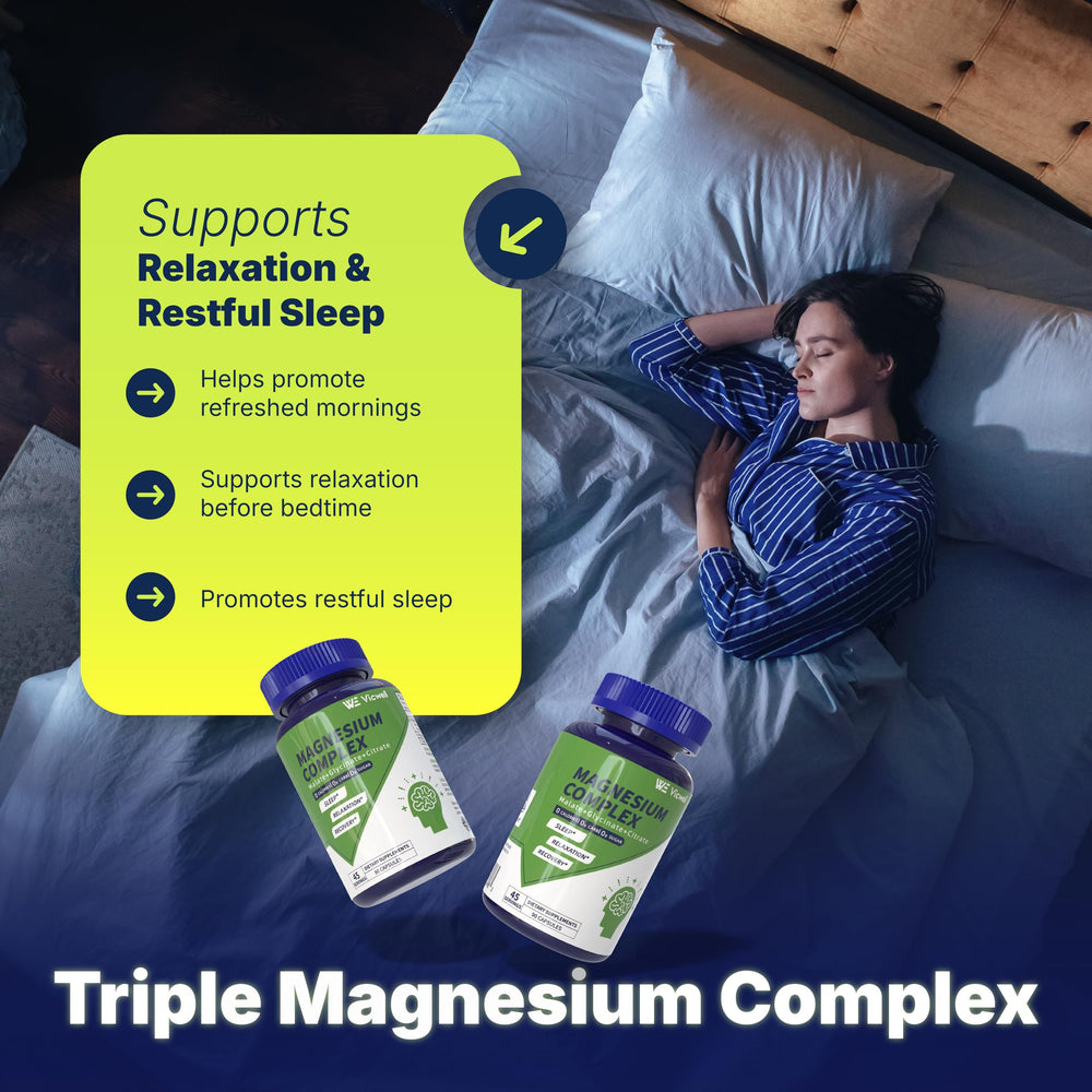 Ingredients and chelated magnesium forms (malate, glycinate, citrate)