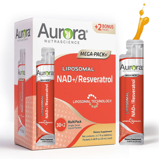 Vida Lifescience NAD+ Liposomal Liquid bottle label