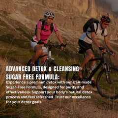 Front of bottle highlighting 'Sugar-free' formula