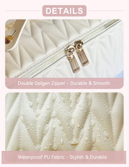VIDIBESTY divided compartments to separate cosmetics and toiletries