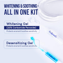 Travel-friendly VieBeauti whitening kit with case