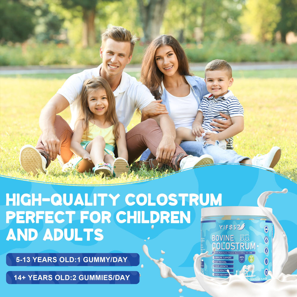 Probiotic blend included in VIFSSG colostrum gummies (20B CFU)