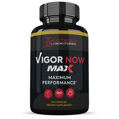 Close-up of Vigor Now Max 1600MG capsules