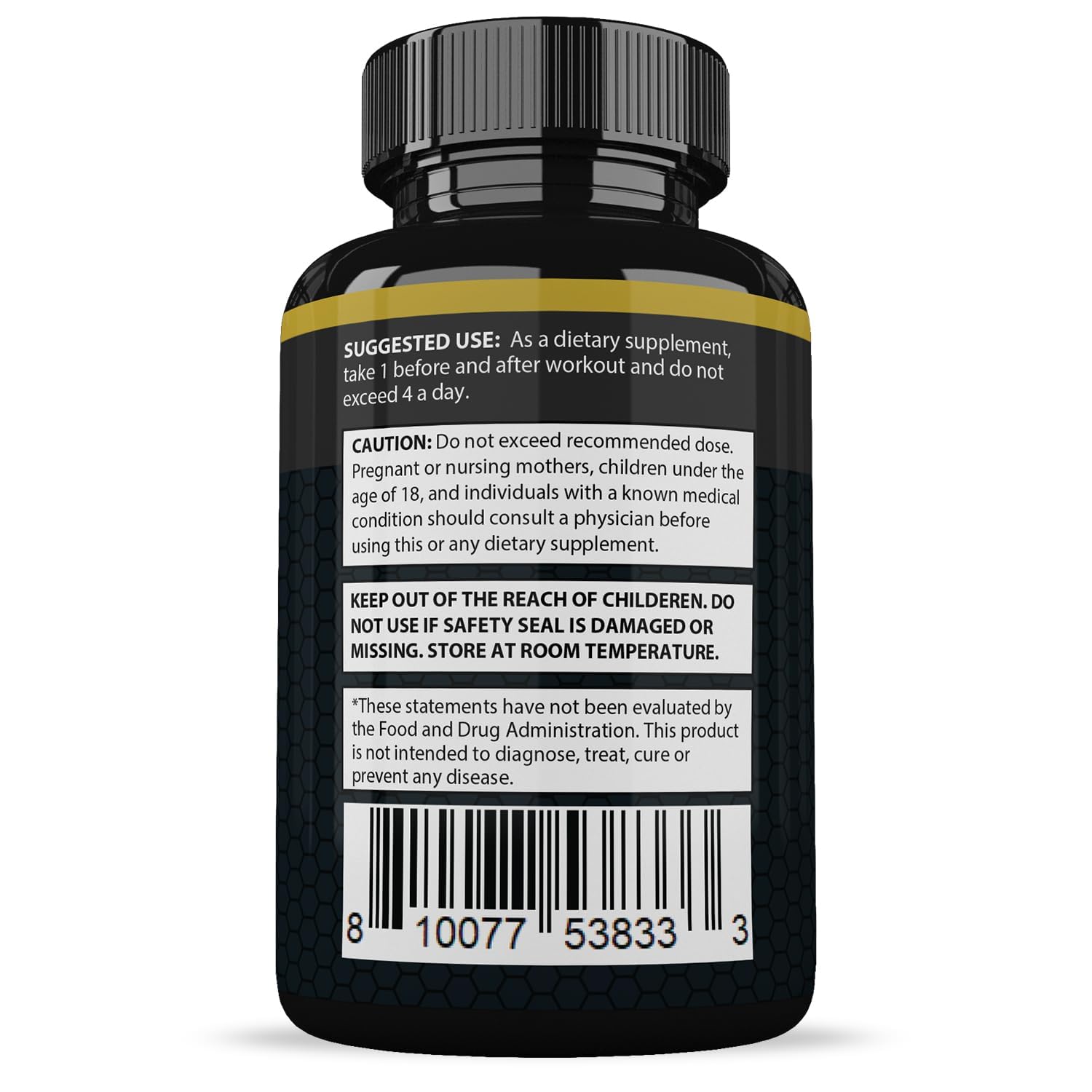 Packaging box for Justified Laboratories Vigor Now Max 1600MG