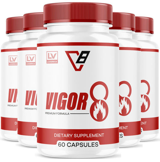Vigor 8 for Men bottle front view