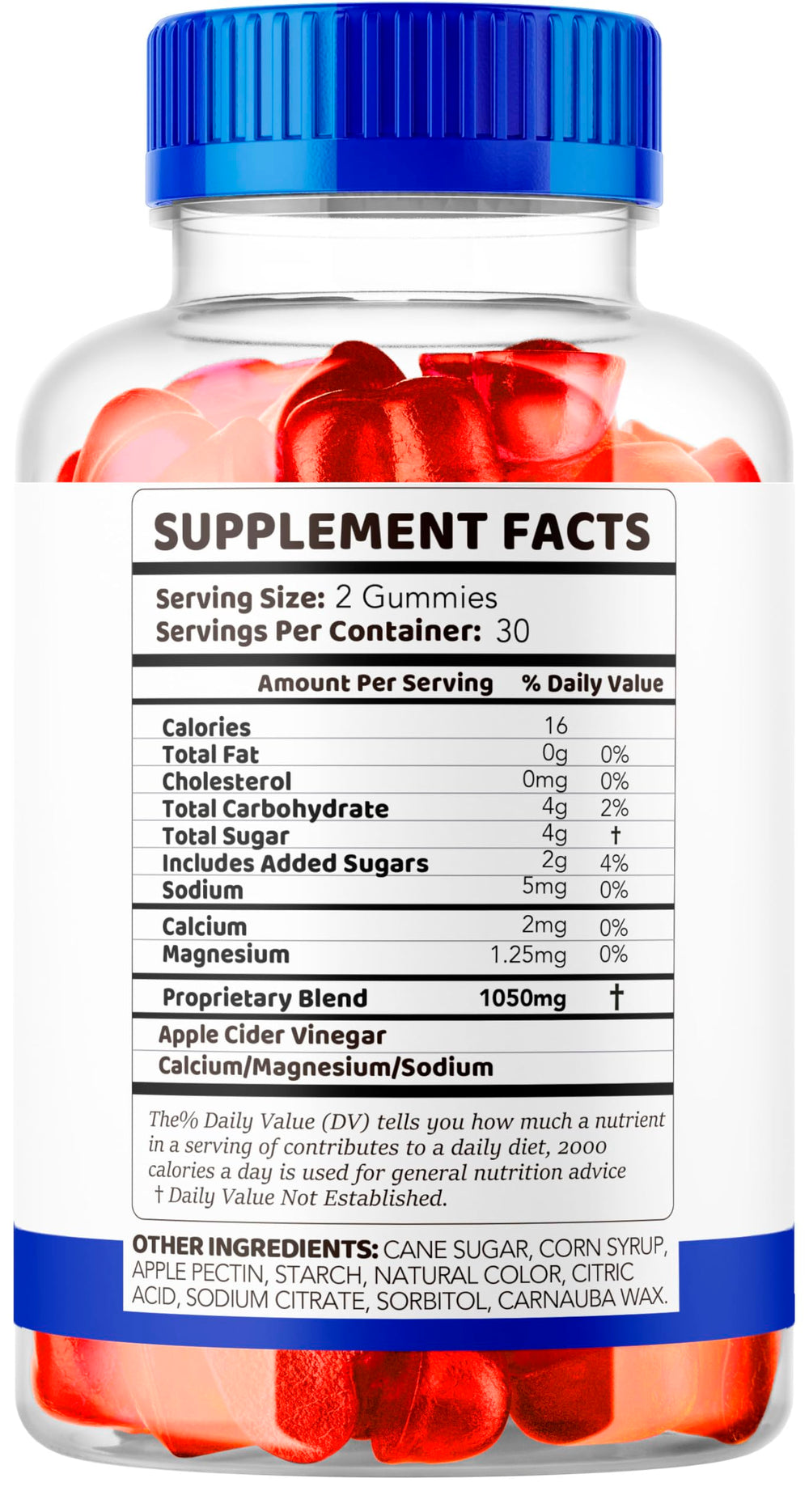 Vigora Wize Support gummies bottle