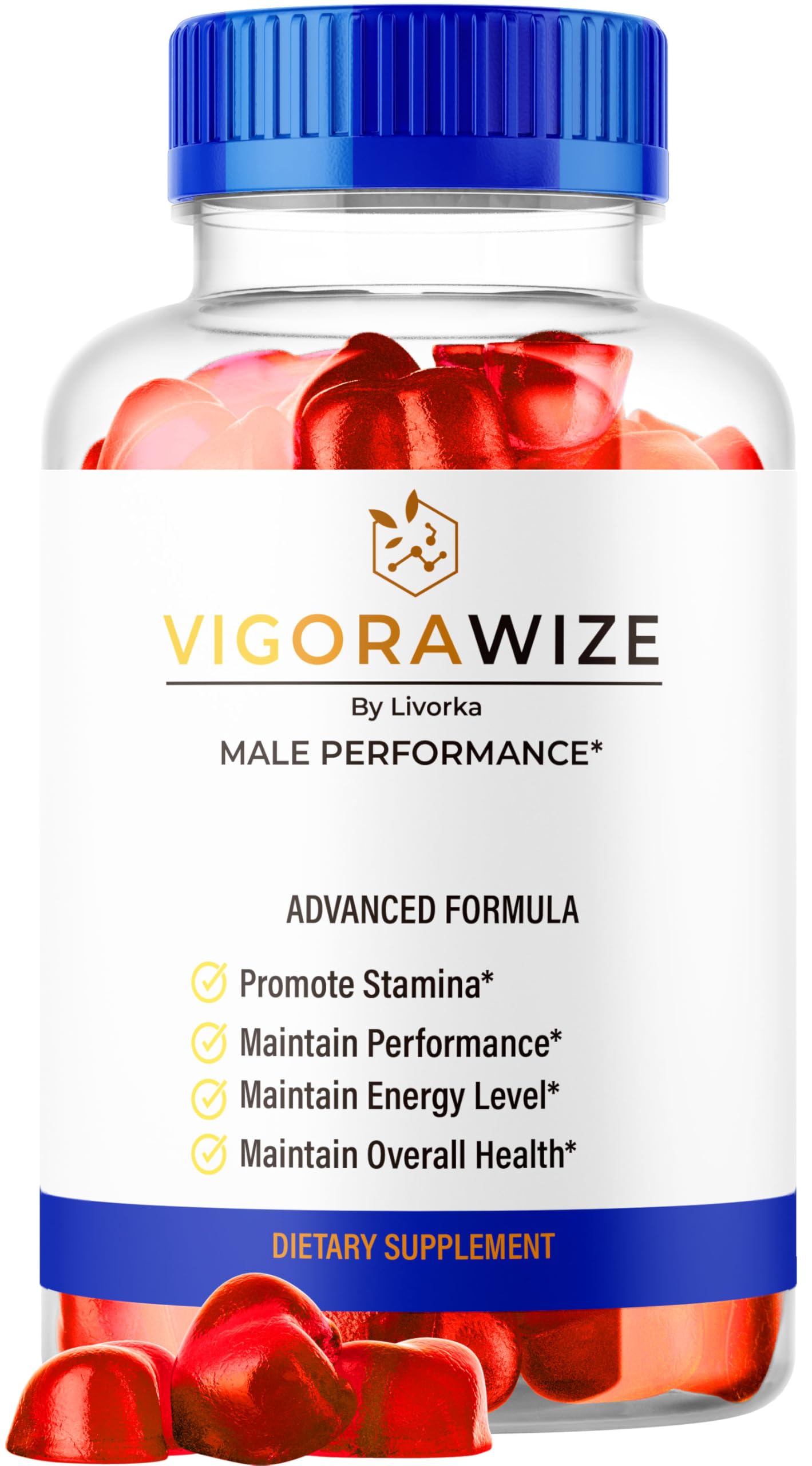 Vigorawize Gummies bottle label