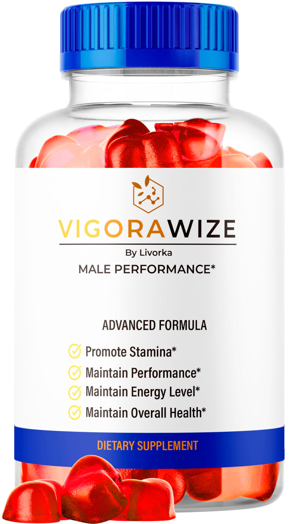 Vigorawize Gummies bottle label