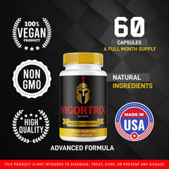 Vigortrix capsules in blister pack