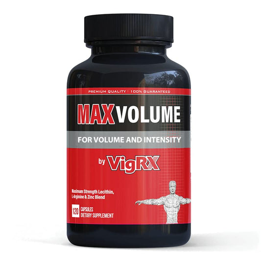 Close-up of VigRX Max Volume capsules