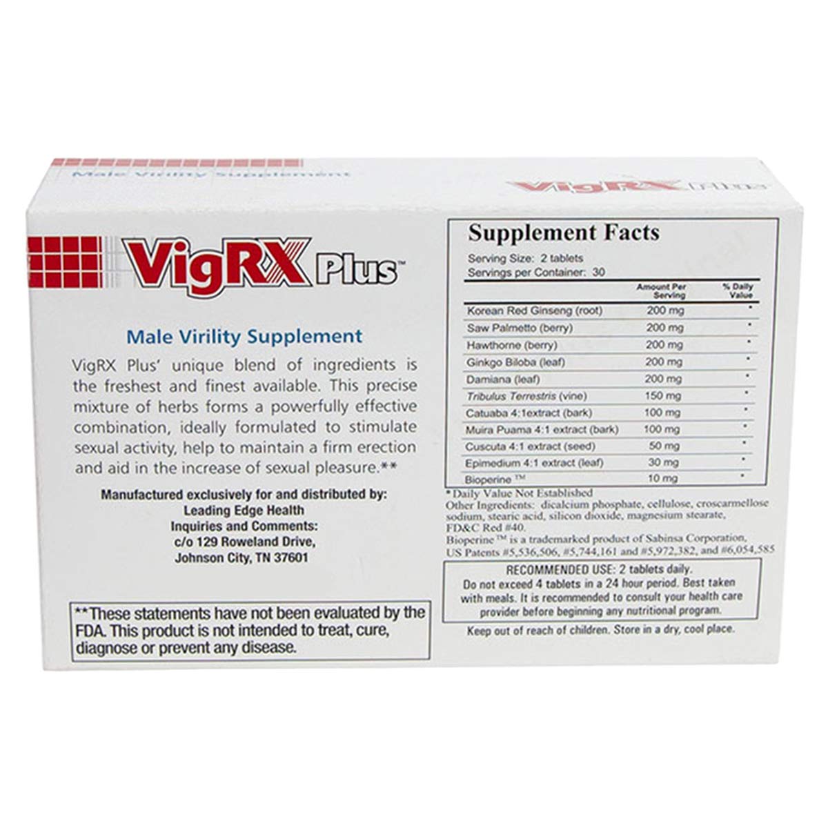 VigRX Plus 3-box bundle containing 180 tablets