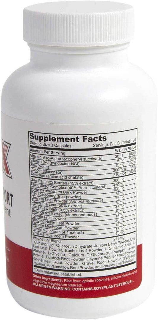 VigRX Prostate Support capsules in a container