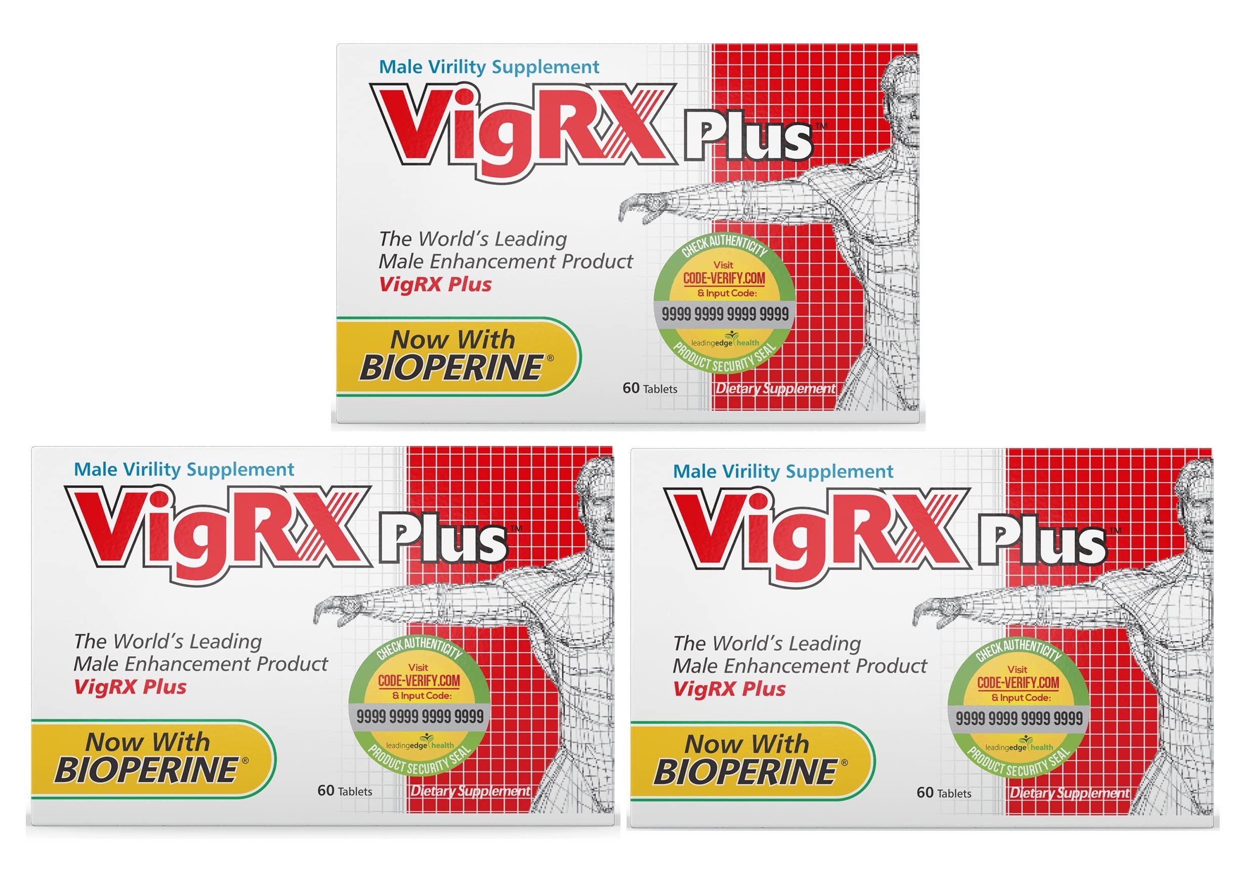 VigRX Plus Daily Supplement bottle front view