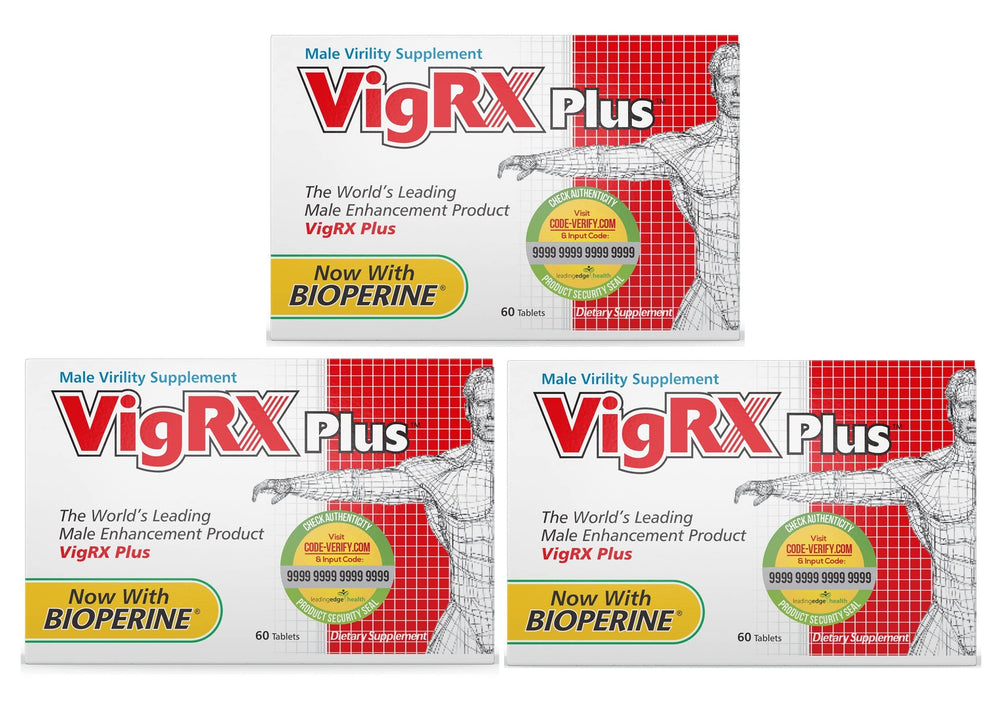 VigRX Plus Daily Supplement bottle front view