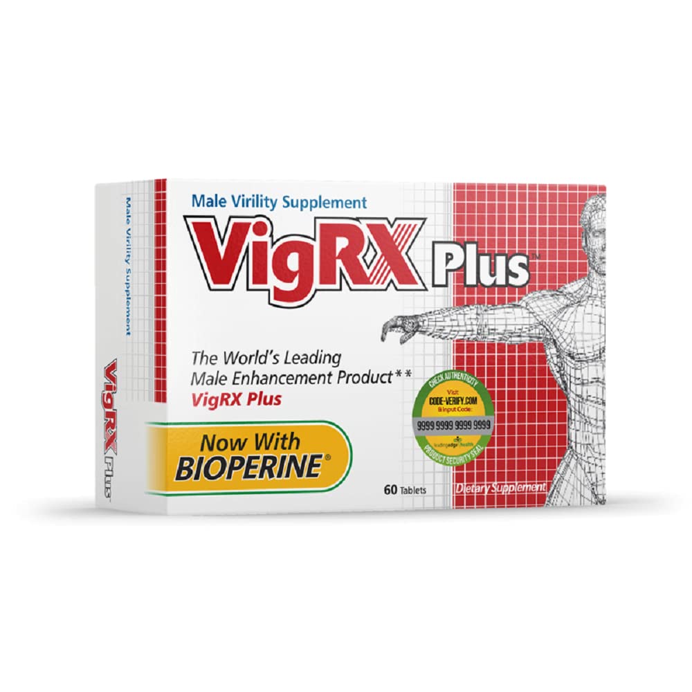 VigRX Plus Daily Supplement Tablets packaging and bottle
