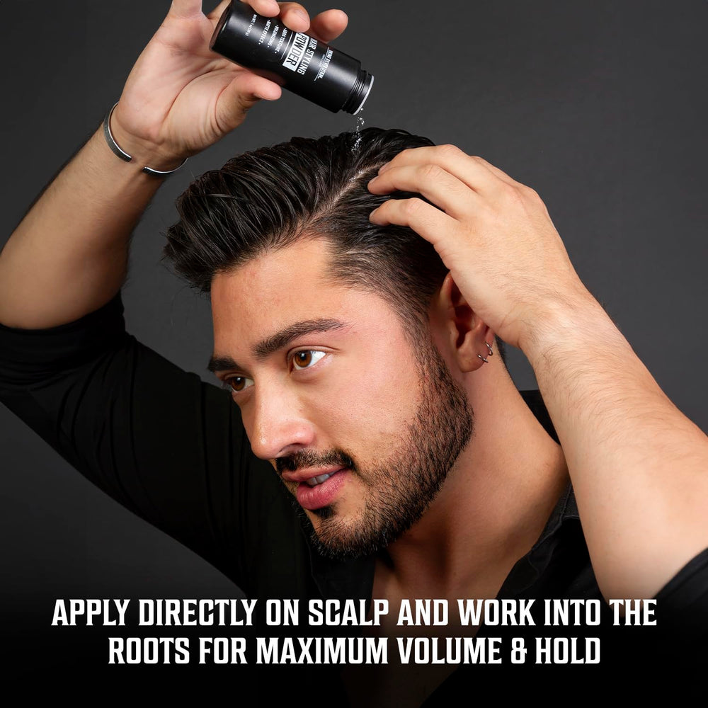 Viking Revolution travel-ready powder ideal for refreshing between washes.