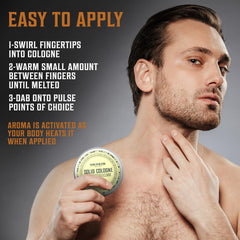 Viking Revolution Vetiver solid cologne as a thoughtful gift option with lasting aroma.