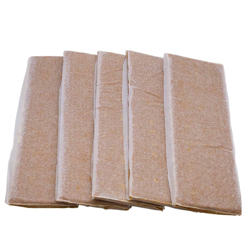 Five-pack box of pollen patties for beekeeping