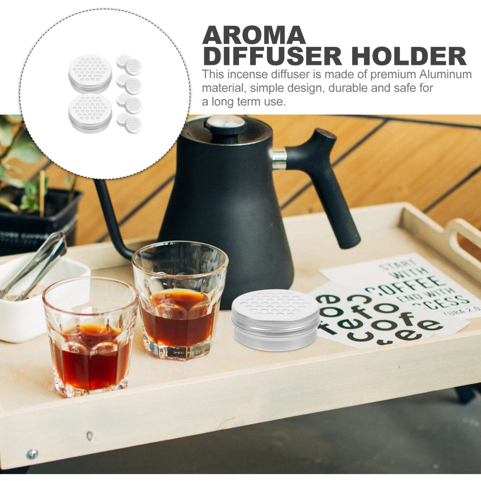 VILLCASE portable fragrance diffuser fits pockets and purses for instant room or vehicle ambiance.