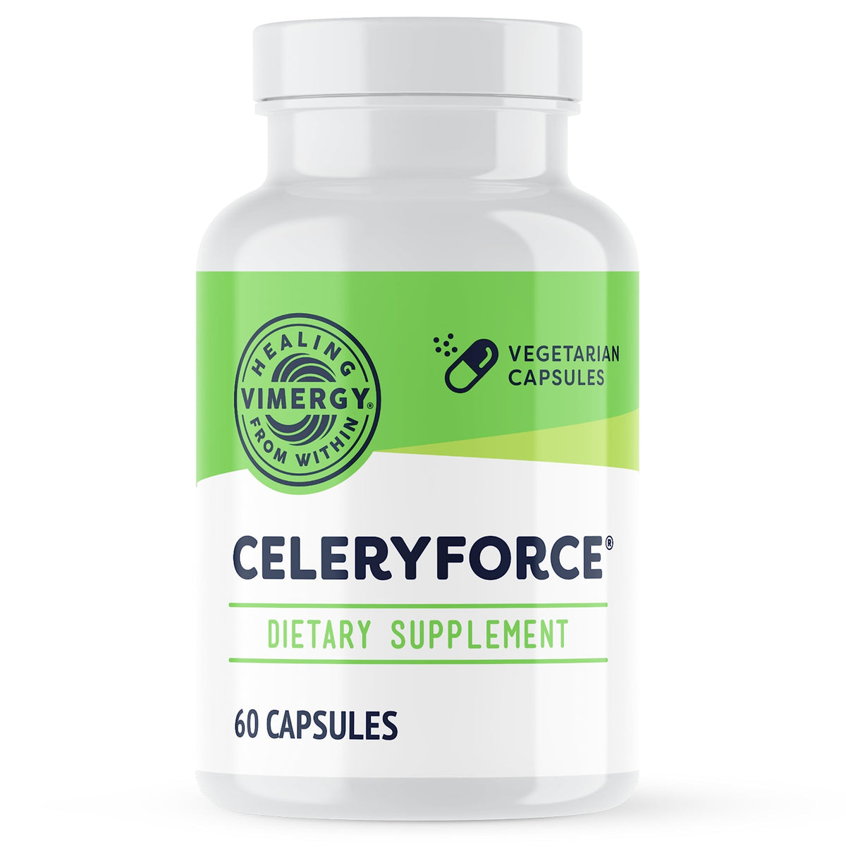 Vimergy Celeryforce bottle and label