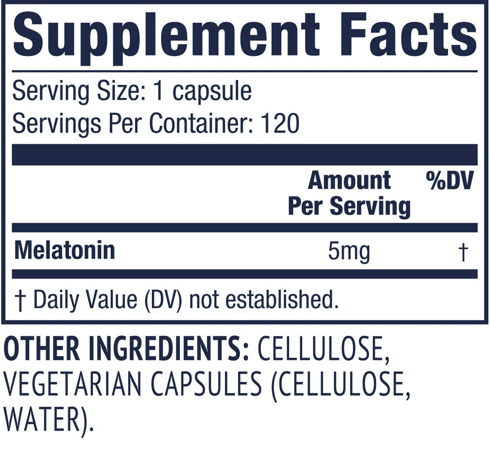 Vimergy Melatonin packaging and ingredient highlights