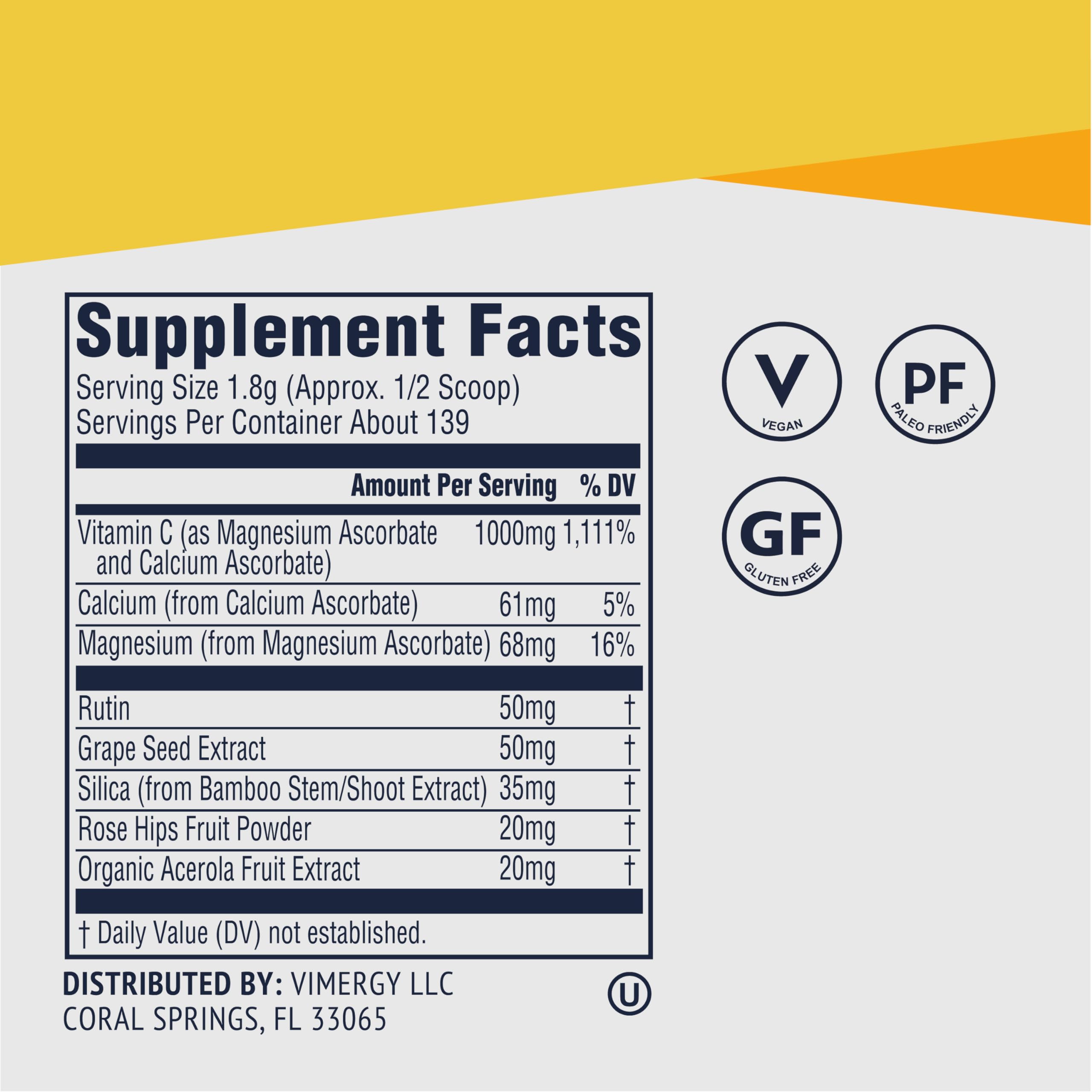 Prepared smoothie with Vimergy Micro-C Immune Power powder