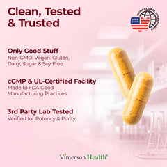 Vimerson Health celery seed extract capsules ready to take