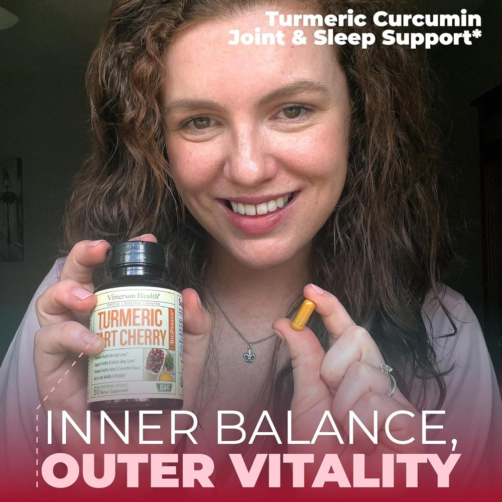 Vimerson Health turmeric powder close-up highlighting potency