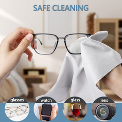 Vin Beauty cleaning cloths used on glasses and screens