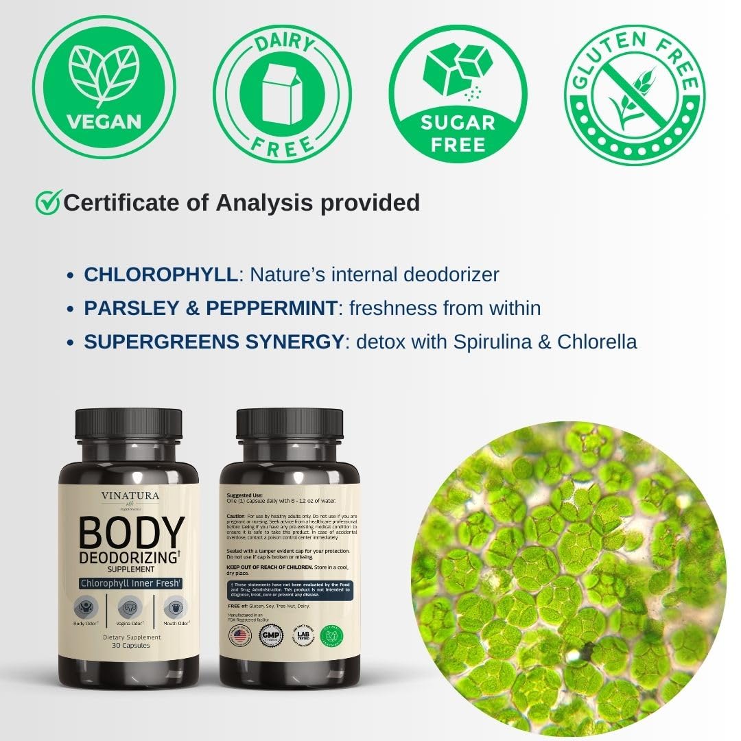 GMP-certified USA-made facility label on VINATURA supplement bottle