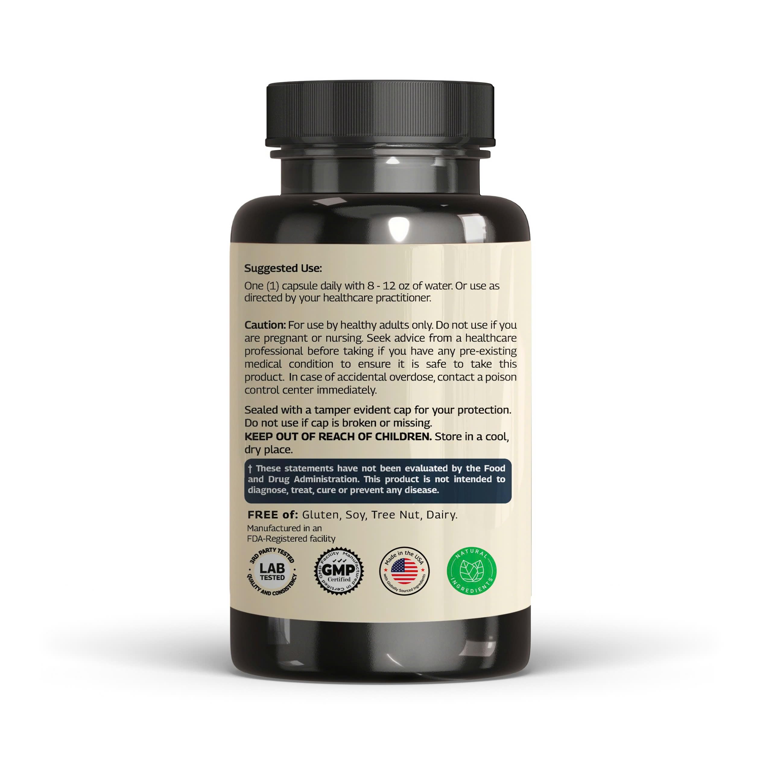 Soy-free, wheat-free, and dairy-free formulation