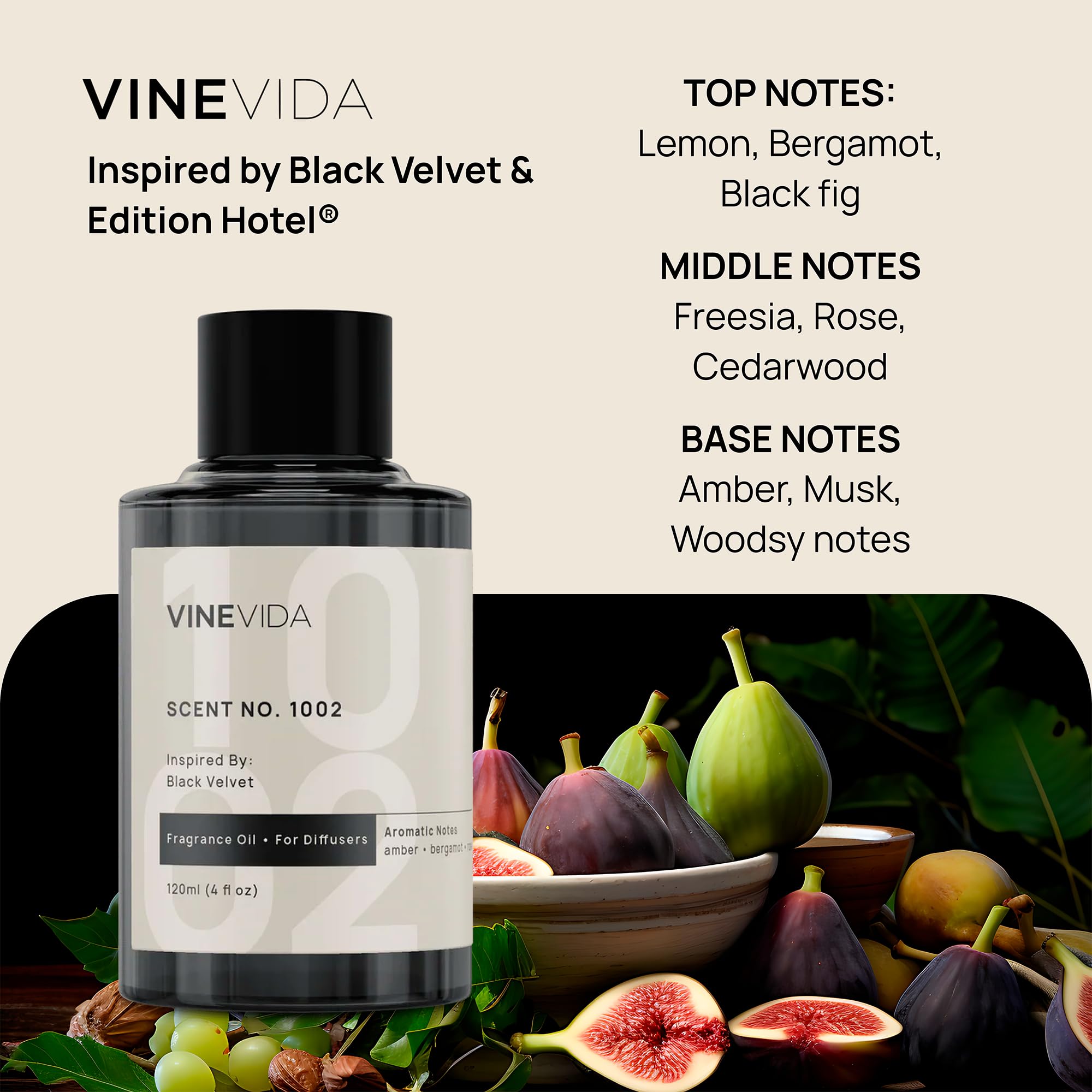 VINEVIDA fragrance No.1002 diffuser oil for hotels
