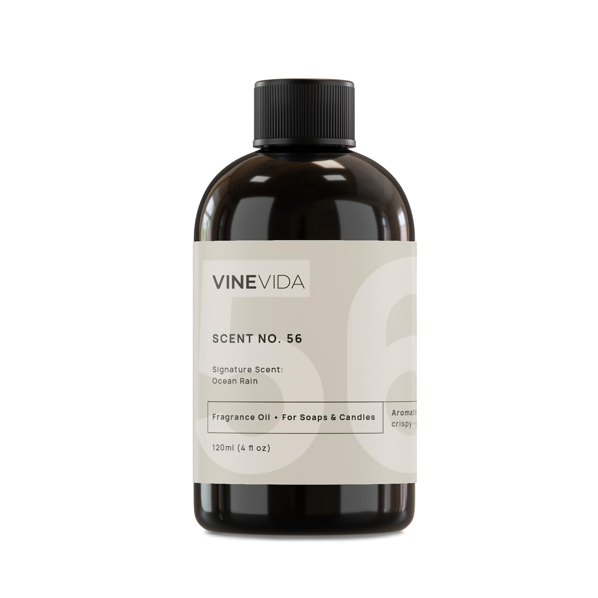 VINEVIDA Ocean Rain fragrance oil bottle 4 oz on white background