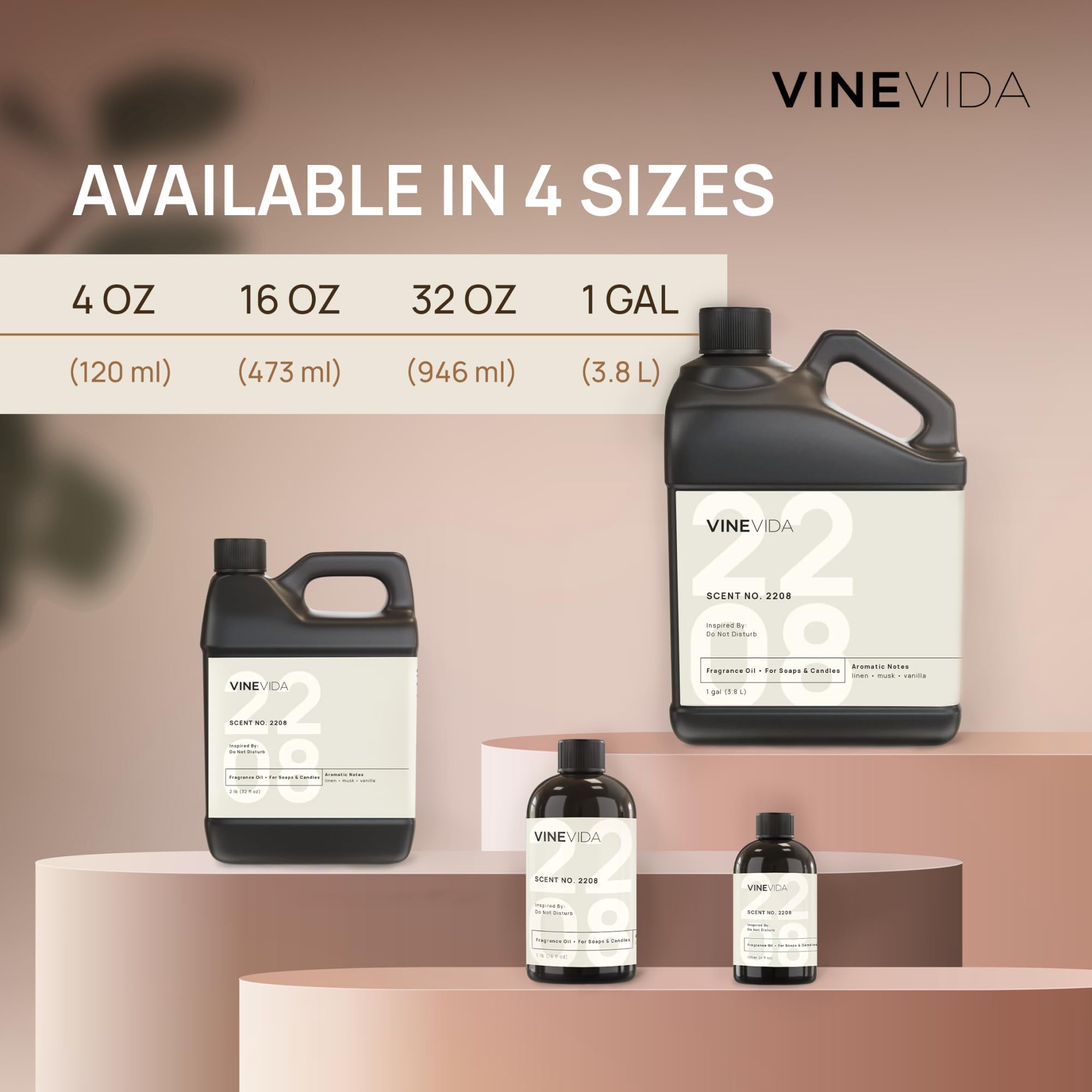 Ocean-inspired branding for VINEVIDA Ocean Rain fragrance oil