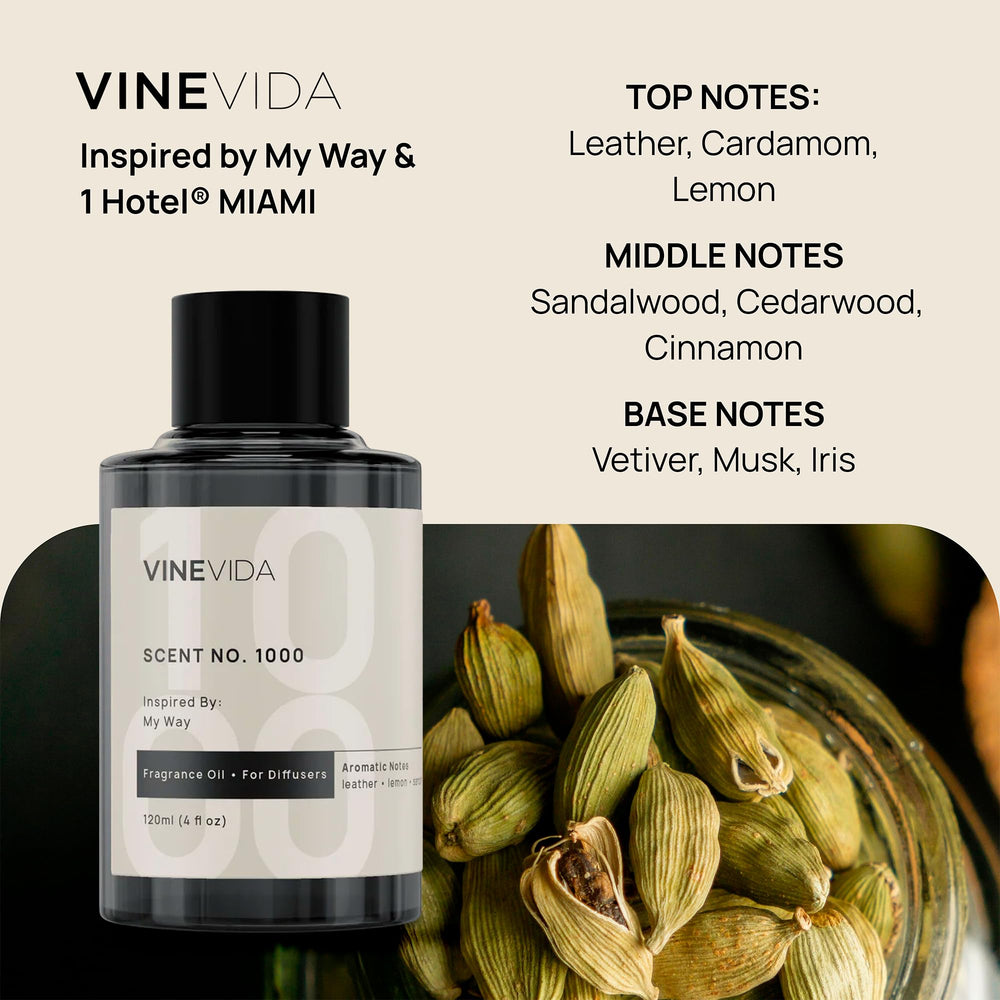 VINEVIDA No. 1000 diffuser oil bottle