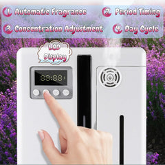 VINGVO scent diffuser app control demonstrates smartphone managed aroma.